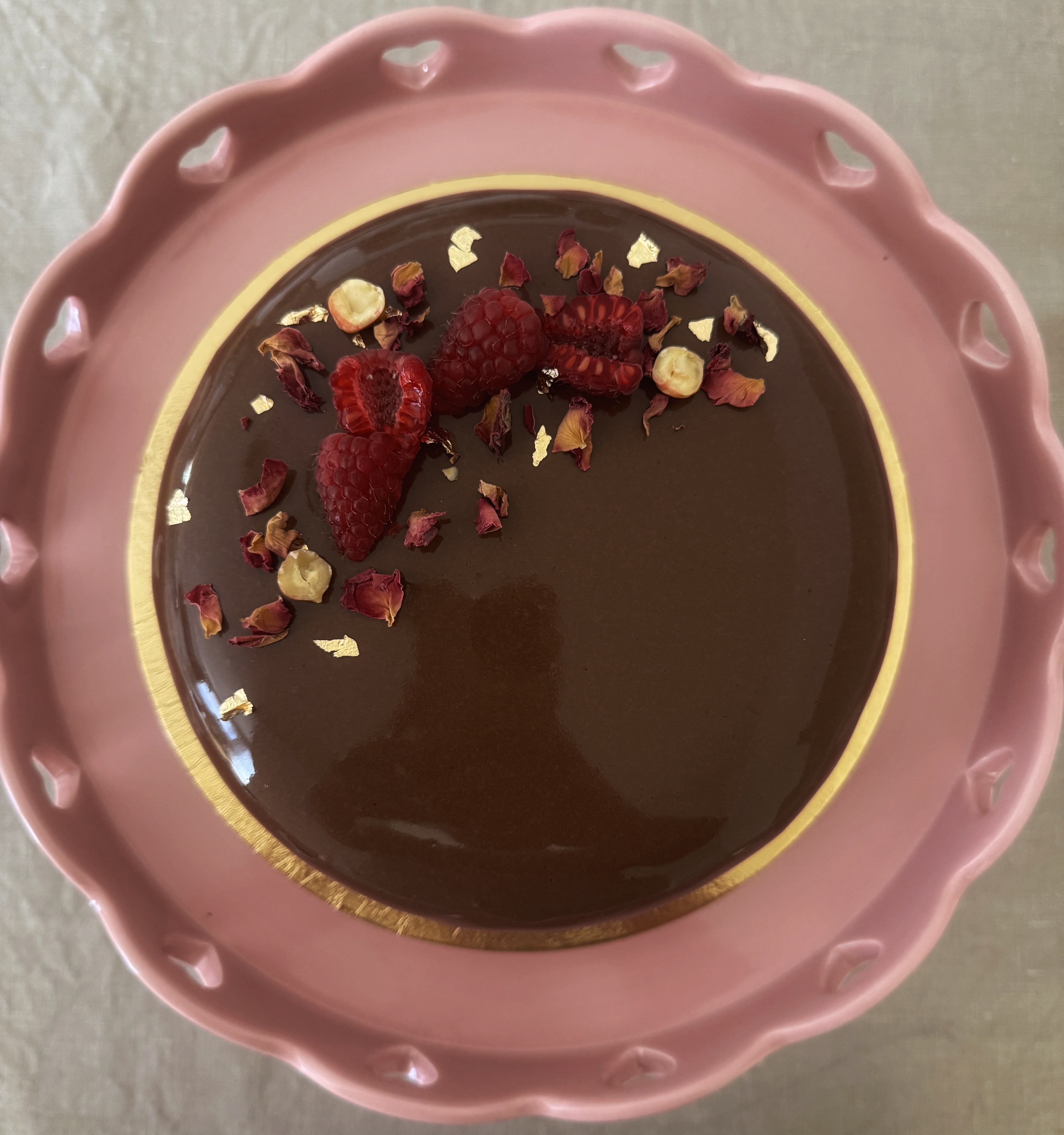 Czekoladowe ciasto musowe